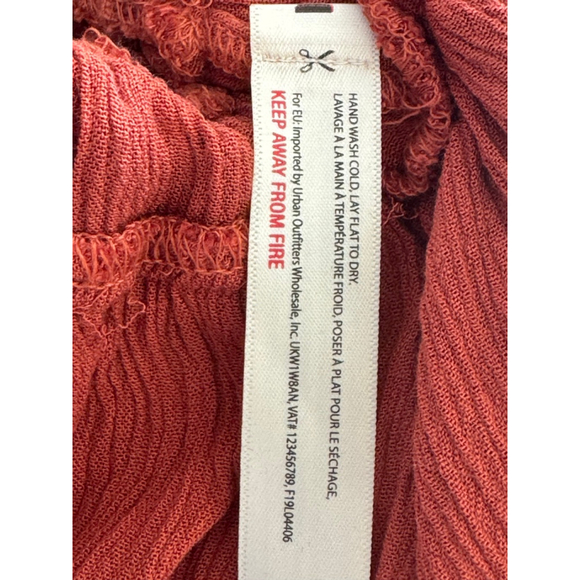 Free People Adella Lace Cami XS NWT Boho Babydoll Top Rust/Winding Road Indie - Picture 6 of 7